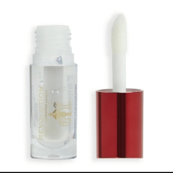 Revolution x Elf ™ "Nutcracker" Clear High Shine Lip Gloss - Picture 2 of 8